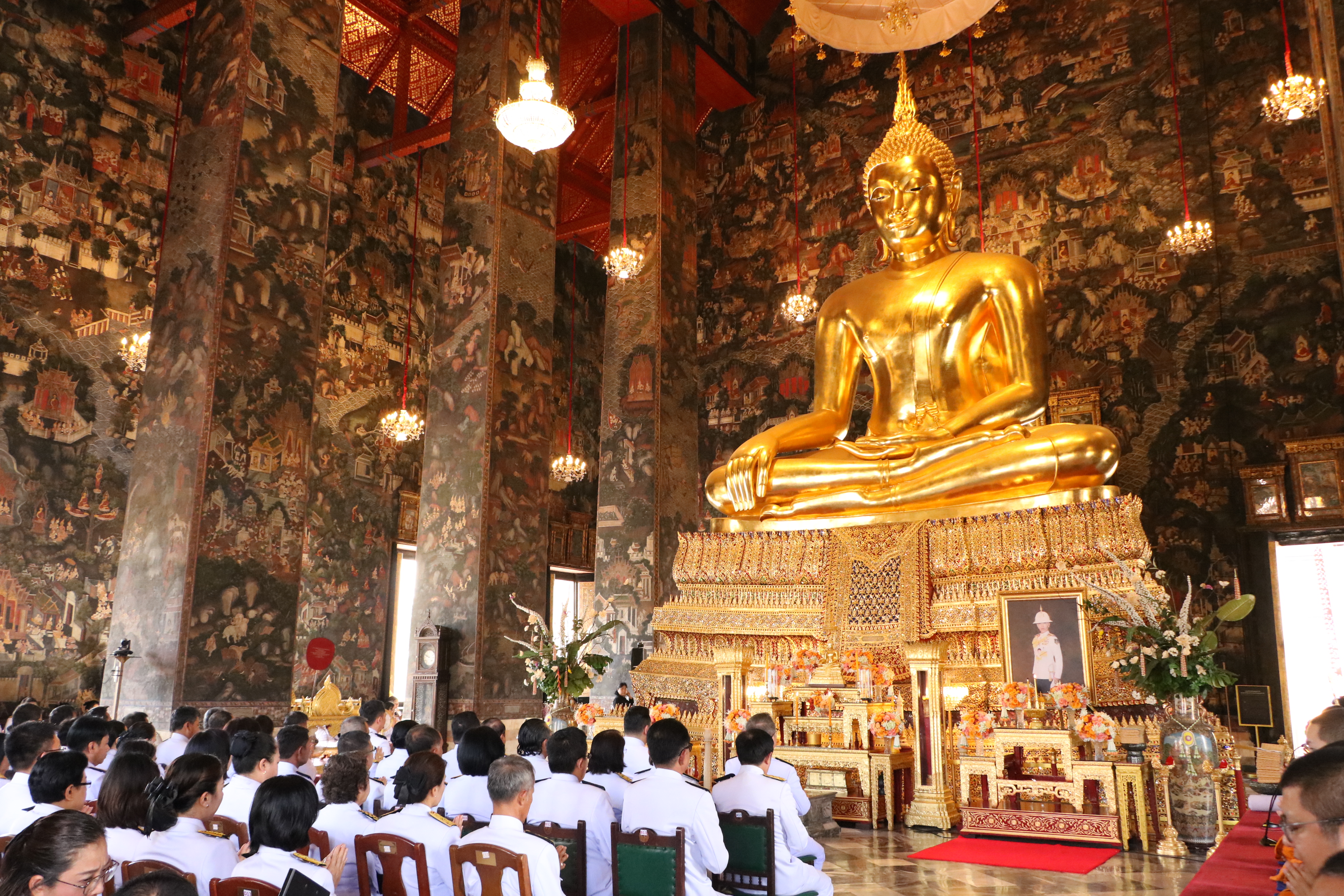 title - ส.ป.ก. ร่วมพิธีบำเพ็ญกุศลสตมวาร (100 วัน) เพื่ออุทิศถวายเป็นพระกุศลแด่ สมเด็จพระเจ้าลูกเธอ เจ้าฟ้าพัชรกิติยาภา นเรนทิราเทพยวดี กรมหลวงราชสาริณีสิริพัชร มหาวัชรราชธิดา 